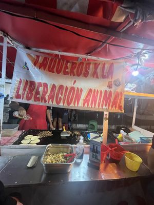   at Deja Vu Taqueria Vegana in Playa Del Carmen