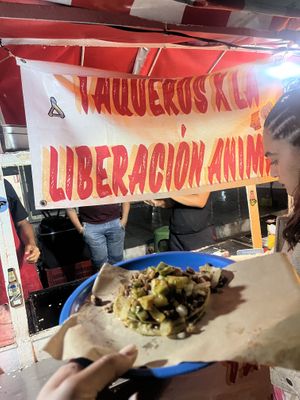   at Deja Vu Taqueria Vegana in Playa Del Carmen