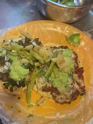   at Deja Vu Taqueria Vegana in Playa Del Carmen