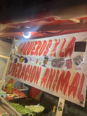   at Deja Vu Taqueria Vegana in Playa Del Carmen