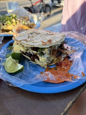   at Deja Vu Taqueria Vegana in Playa Del Carmen