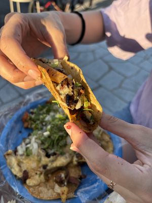   at Deja Vu Taqueria Vegana in Playa Del Carmen