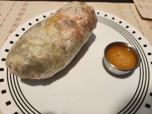 Thai wrap at Salad and Go in Anna