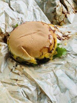 Green Texas Burger  at Bastard Burgers - Hejaregatan in Vaexjoe