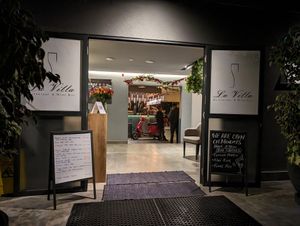 Entrance at La Villa in Nairobi