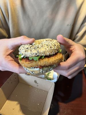 Parma bagel  at Archie AM PM in Carseldine