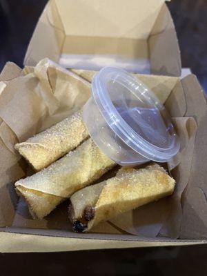 Apple pie rolls AFC pop up  at Archie AM PM in Carseldine