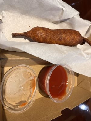 Dagwood dog Halloween special  at Archie AM PM in Carseldine