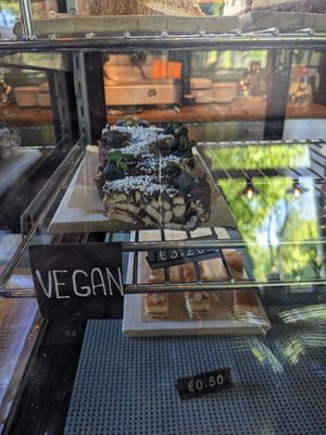 Vegan "Tinginys" at City Coffee in Druskininkai