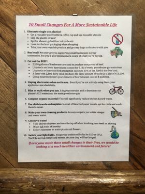 No beef!  at Flutterby House in Puntarenas