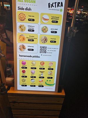 Even offering sides now too at Kham Dee in Chiang Mai