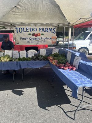 Yay for organic produce!   at Certified Farmers Market in Sacramento
