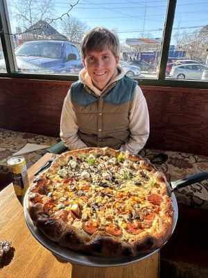  #Veganuary at Pizza Verdura Sincera in Atlanta