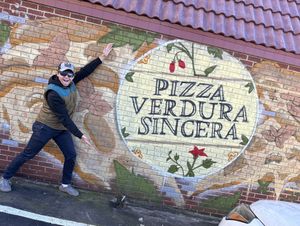 Outside  at Pizza Verdura Sincera in Atlanta