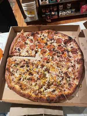 We couldn’t wait🤤  at Pizza Verdura Sincera in Atlanta