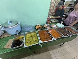 Mixed rice dish  at B Veggie Food in Kota Bharu