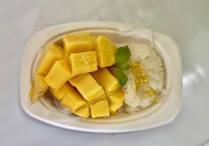 Mango sticky ricee  at Plantable - Maybe closed in Chiang Mai