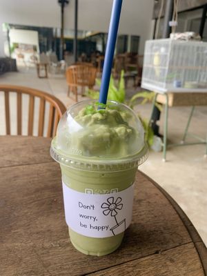 Amazing matcha protein smoothie 💚  at Plantable - Maybe closed in Chiang Mai