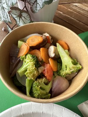 Broccoli and Mushrooms   at Plantable - Maybe closed in Chiang Mai