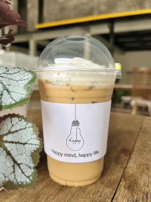 Caramel latte macchiato (65 THB)  at Plantable - Maybe closed in Chiang Mai