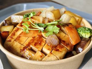 Teriyaki tofu (100 THB)  at Plantable - Maybe closed in Chiang Mai