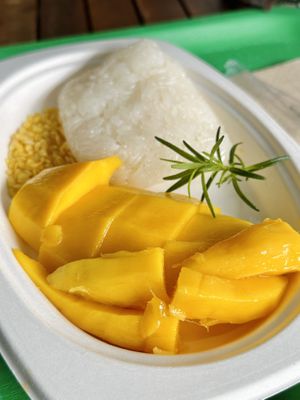 Mango sticky rice (60 THB)  at Plantable - Maybe closed in Chiang Mai