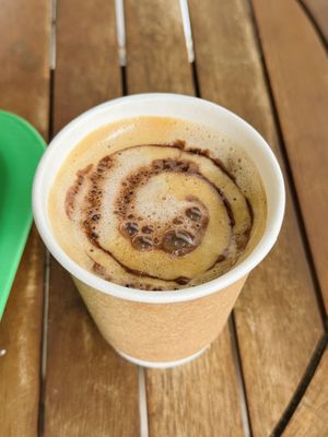 Hot mocha (65 THB)  at Plantable - Maybe closed in Chiang Mai