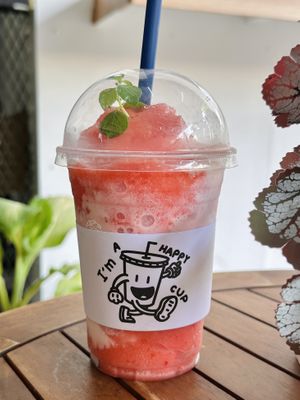 Strawberry yoghurt smoothie (65 THB)  at Plantable - Maybe closed in Chiang Mai