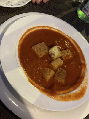 Tomato soup   at Restaurant Armonia in Perast