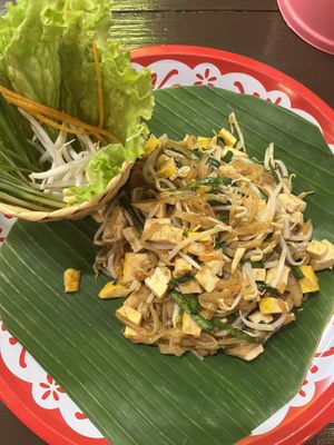 Vegan pad Thai   at Baan Lanna Thai Cuisine - บ้านลานนาไทยคูซีน in Chiang Mai