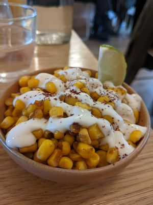 Charred Corn Bowl at Bodega in Edinburgh
