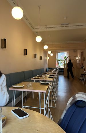 Main dining area  at Bodega in Edinburgh
