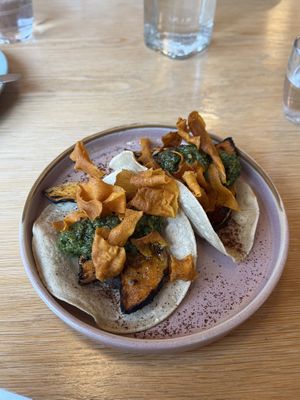 Squash tacos  at Bodega in Edinburgh