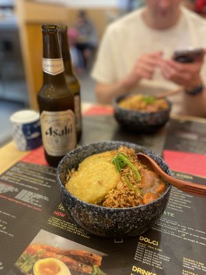 Pumpkin katsu curry  at Naruto Ramen - Noodles Bar Restaurant in La Spezia