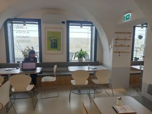 Very cozy place also nice to work at Gutmut in Linz