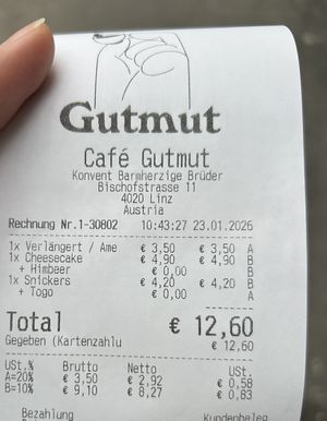 bill  at Gutmut in Linz