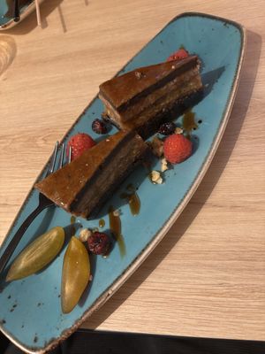 Apple Walnut Stack  at Shiyu in Vienna