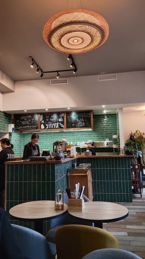 Beautiful interior & sweet staff at Shiyu in Vienna