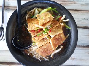 Vegan, so what? Lamian at Shiyu in Vienna