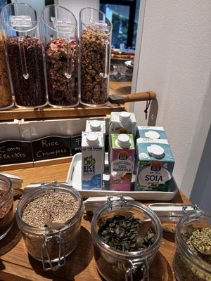 Plant Milks  at Gabry in Riva Del Garda