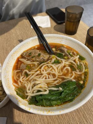   at Niu Yi Guan Beef Noodles - 牛易館牛肉麵 in Taipei