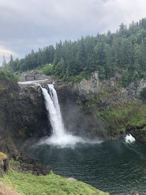 The beautiful Snoqualmie!  at Salish Lodge & Spa in Snoqualmie
