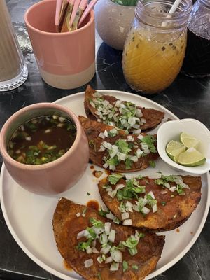 Quesabirrias!!!  at VEGGIE  in Cancun