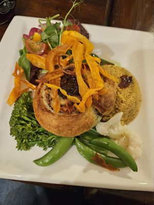 Sehr leckeres, veganes Haggis ^^ at The Clachan in Kyle