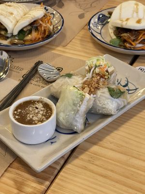 Rollitos nem frescos  at The Lotus Bistro in Reus