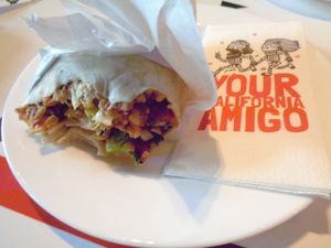 vegan burrito at Dolores Burritos in Berlin