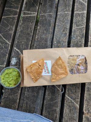 Nachos with dip - 3/5 at Dolores Burritos in Berlin