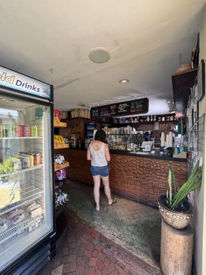 ordering counter   at Curia On The Drag Coffee House in Gainesville