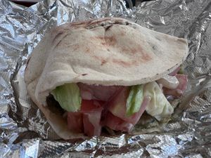 West Village sandwich  at Mamoun's Falafel - East Village in New York City