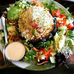 Acorn squash bowl at DellzVille in Charleston